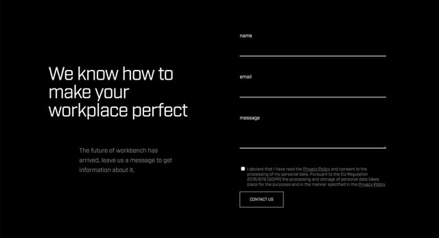 Bausola Banch Contact Form Preview