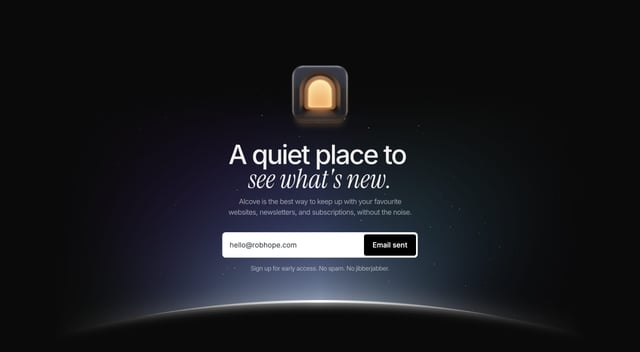 Alcove Newsletter Preview