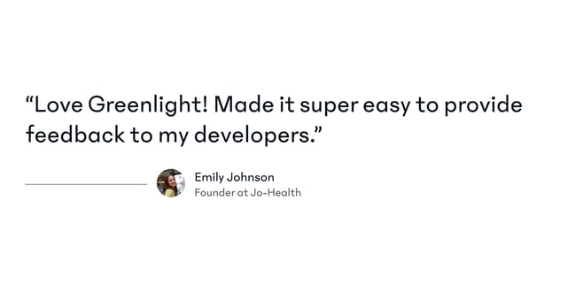 Greenlight Testimonials Preview