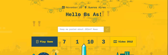 JSConf Newsletter Section
