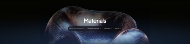 Materials¹ Footer Preview