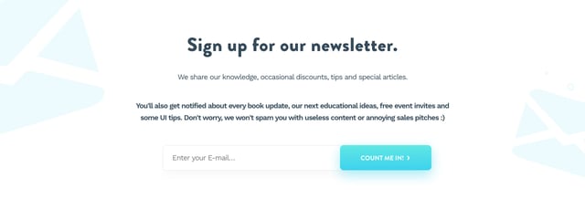 Designing User Interfaces Newsletter Preview