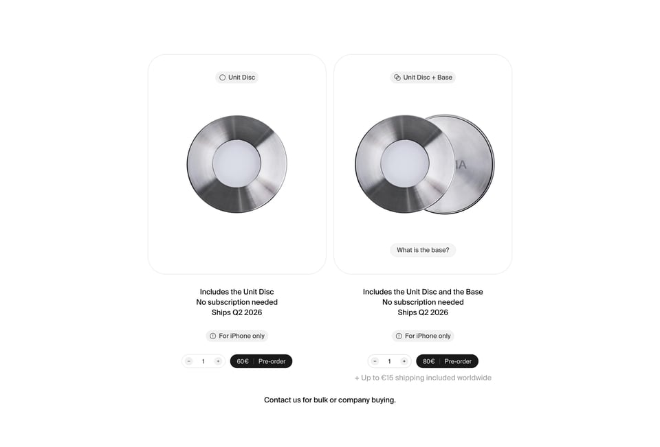 Pricing Table section on Norma section design