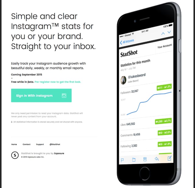 StatShot Device Mockup Preview