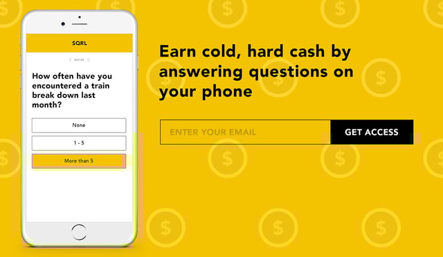 SQRL Device Mockup Preview