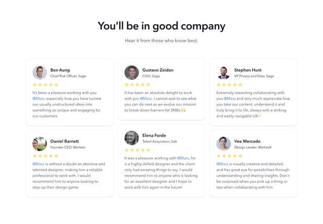 Artysan Testimonials Preview