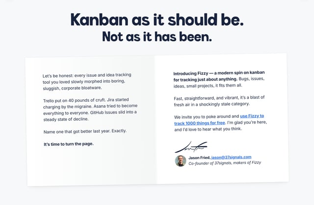 Fizzy Manifesto Preview