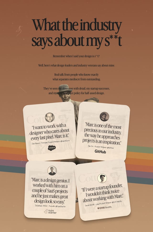 Your Design is S**t Testimonials Preview