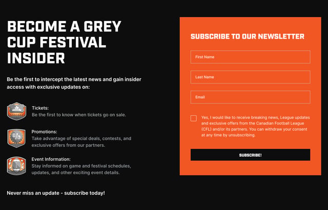 Grey Cup Festival 2024 Newsletter Preview
