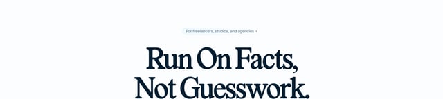 Billow Eyebrow Text Preview