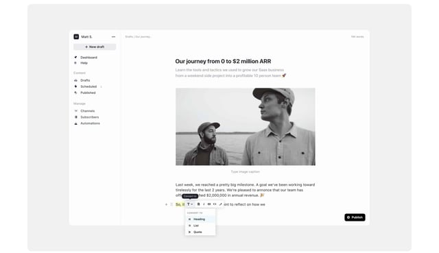Audienceful Screenshots Preview