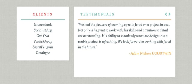 Object Lateral Testimonial Slider Preview