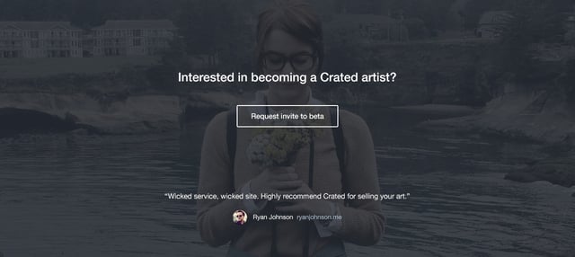 Crated Call-To-Action Footer Preview