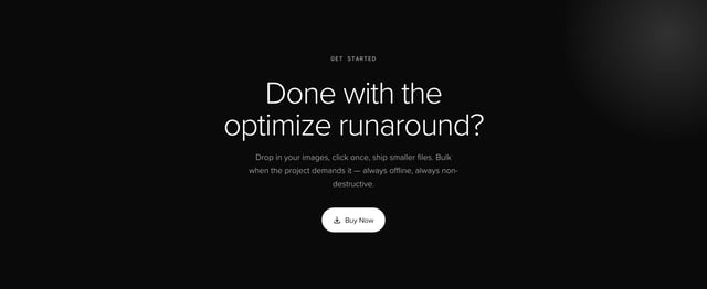 Weppy Call-To-Action Footer Preview