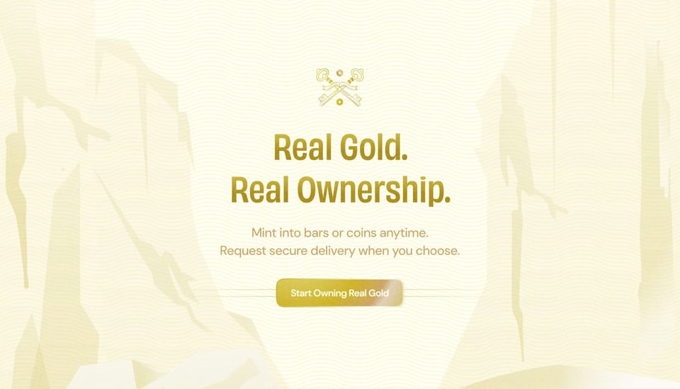 Call-To-Action Footer section on Sav Gold section design