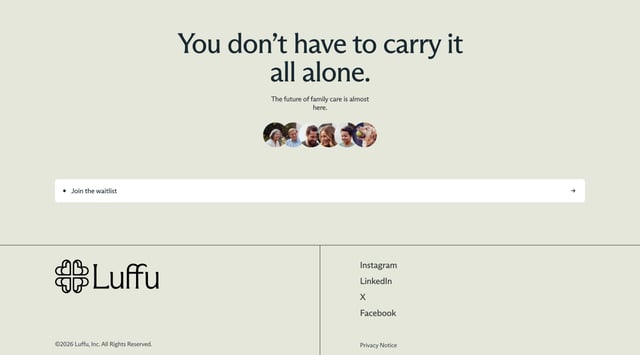 Luffu Big Footer Section