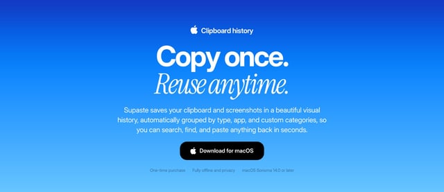 Supaste Call-To-Action Preview