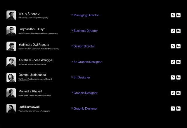 Studio Vanadium Team Preview