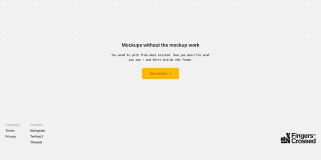 Kevin Call-To-Action Footer Preview