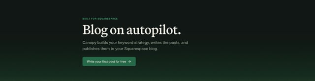 Canopy Call-To-Action Preview