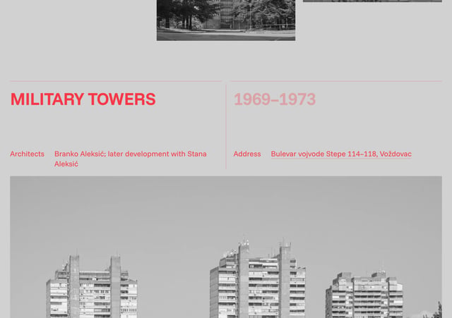 Architecture of Socialist-Era Belgrade Timeline Preview