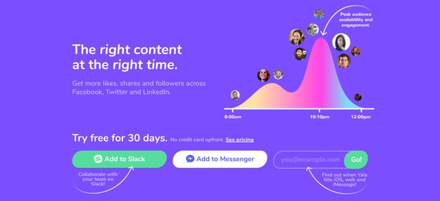 Yala! Waitlist or Beta Sign Up Section