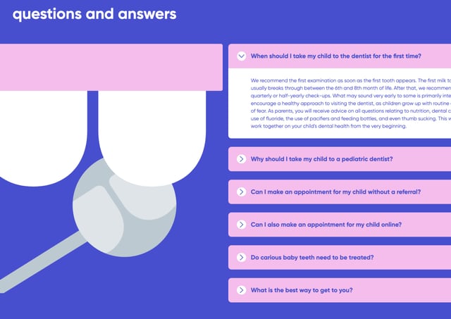 Kinder Praxis FAQ Accordion Preview