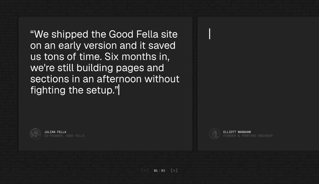 The Content Architecture Testimonials Preview