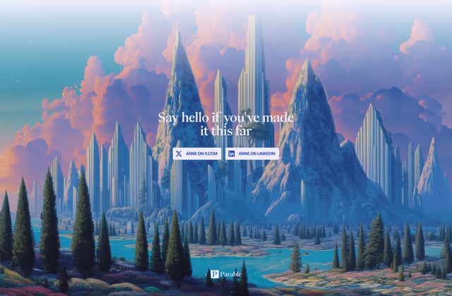 Parable Big Footer Preview