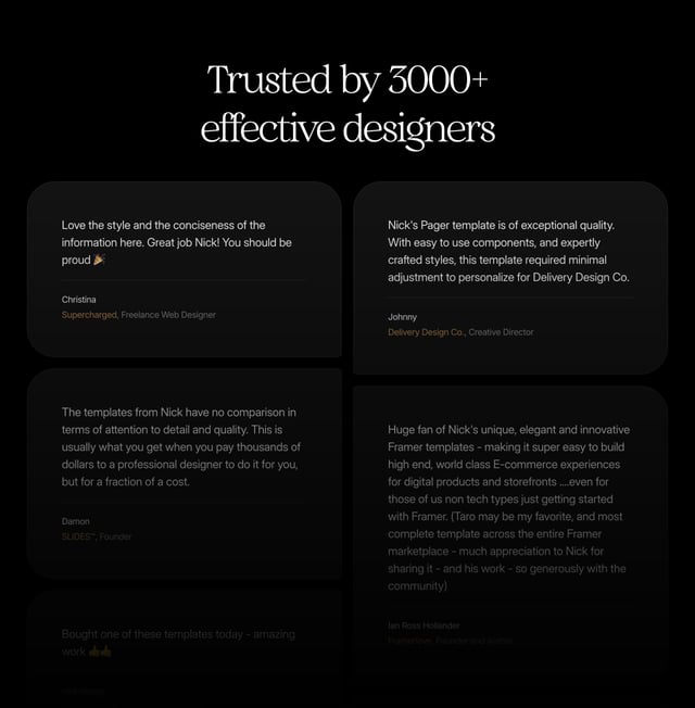 Easyfast Testimonials Preview