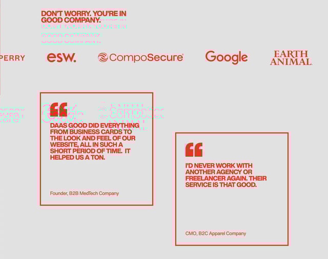 Daas Good Testimonials Preview