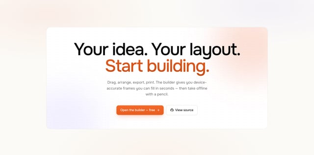 Printable Mockups Call-To-Action Footer Preview
