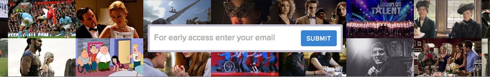 Waitlist or Beta Sign Up section on Omgito section design