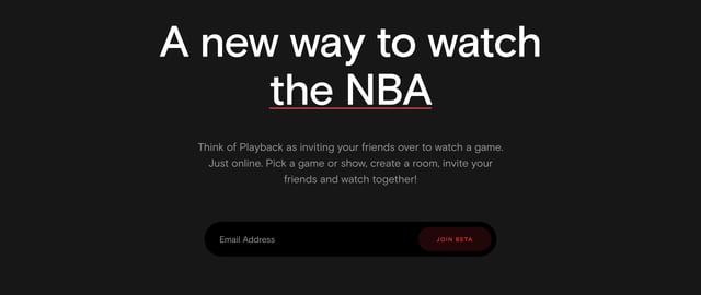 Playback Lead Capture Section