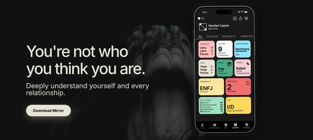 Mirror Device Mockup Section