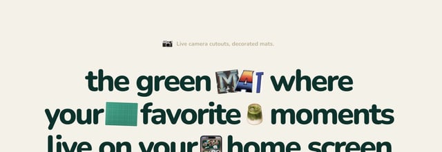 Mat Eyebrow Text Preview