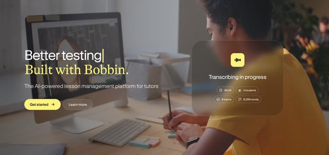 Bobbin Call-To-Action Section