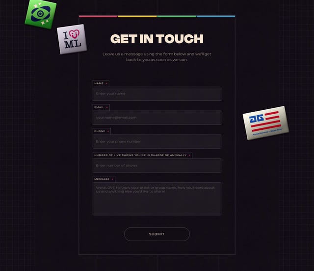 Magnet Lover Contact Form Preview