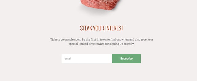 The Meat Lead Capture Preview