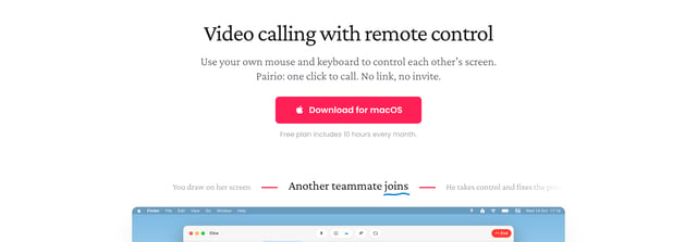 Pairio Call-To-Action Preview