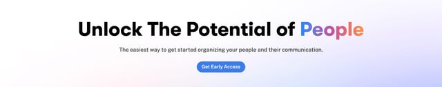 People App Call-To-Action Hero Section