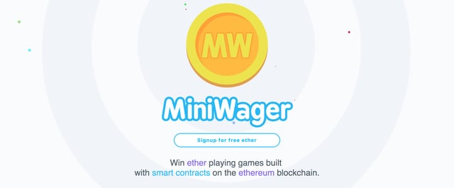 MiniWager Call-To-Action Hero Preview