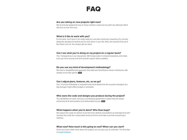 Pixel Lab FAQ Grid Preview