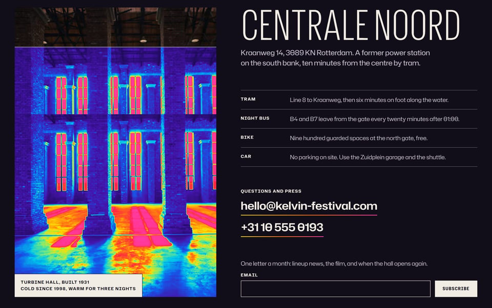 Newsletter section on Kelvin section design