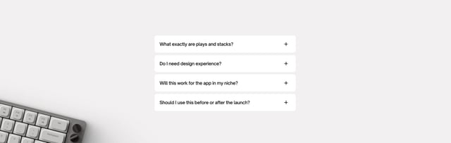 Product Design Playbook – Deck FAQ Section