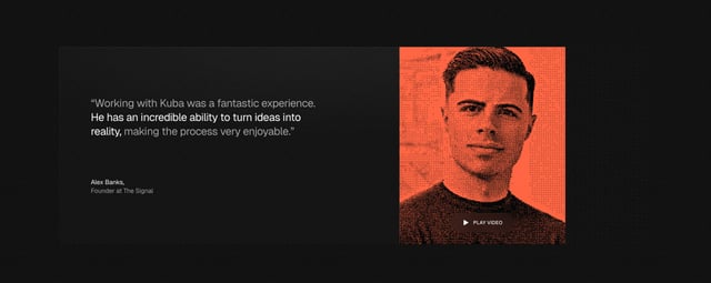 Kuba Testimonial Videos Preview