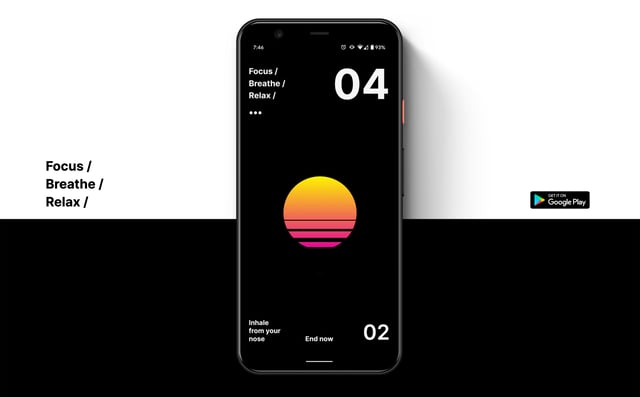 Calmaria Device Mockup Preview