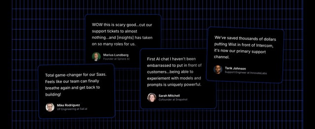 Wist Testimonials Preview