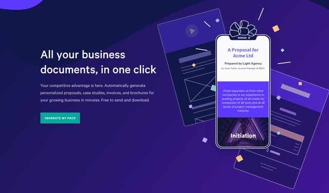 Document Generator Device Mockup Preview