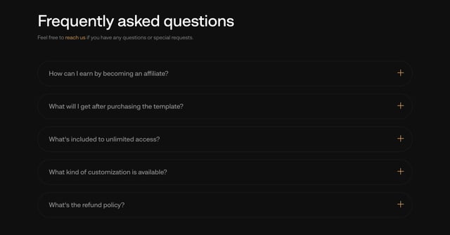 Remix.Supply Unlimited Access FAQ Accordion Preview